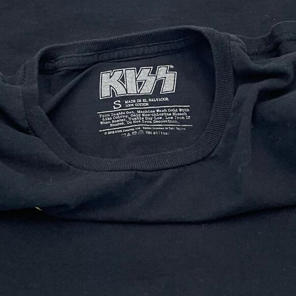 KISS Destroyer Album Tee Men's Small Black Band Shirt NWOT 70s Rock Graphic - Picture 5 of 8